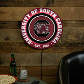 University of South Carolina, Metal Lite, Round, Collegiate