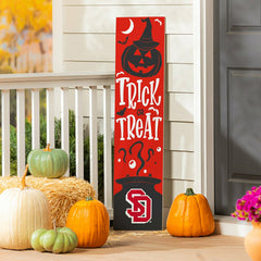 47" Double Sided Leaner, University of South Dakota, Halloween, Collegiate, Home