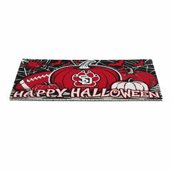 University of South Dakota Halloween PVC Mat, 28"x16", Collegiate