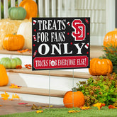 University of South Dakota Yard Sign, Halloween Treats for Fans, Collegiate, Home