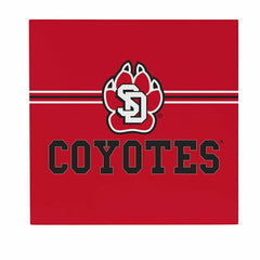 University of South Dakota Wood Wall Sign, 12x12, Collegiate, Home