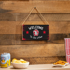 University of South Dakota Wood Wall Sign, 6x11, Collegiate, Home