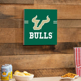 University of South Florida Wood Wall Sign, 12x12, Collegiate, Home