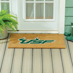 University of South Florida Large Full Color Coir Mat, 36"x24", Collegiate
