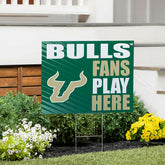 University of South Florida Coroplast Yard Sign "Fans Play Here", Collegiate, Home