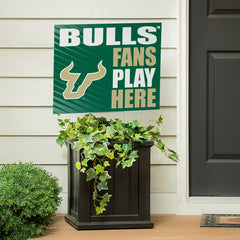 University of South Florida Coroplast Yard Sign "Fans Play Here", Collegiate, Home