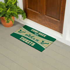 28" x 16" PVC Trapper Mat, Come Back with Tickets, University of South, Collegiate