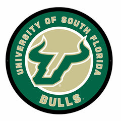 LED Wall Decor, Round, University of South Florida, Collegiate, Home