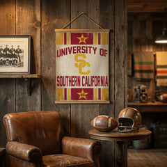 University of Southern California, Canvas Wall Tapestry, Medium, 36x24, Collegiate, Home