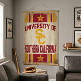 University of Southern California, Canvas Wall Tapestry, Large, 54x36, Collegiate, Home