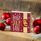 University of Southern California Block, Holiday, 6x6, Collegiate, Home