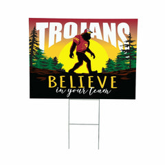 University of Southern California Yard Sign, Bigfoot, Collegiate, Home
