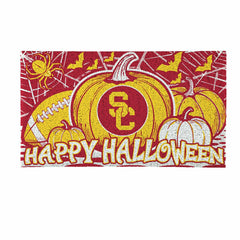 University of Southern California Halloween PVC Mat, 28"x16", Collegiate