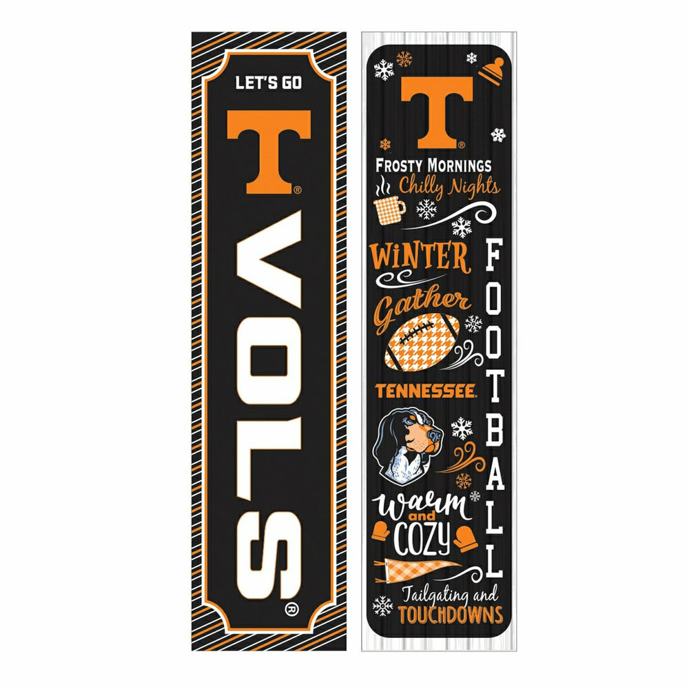 46" Double Sided Leaner, University of Tennessee, Winter Seasonal, Collegiate, Home