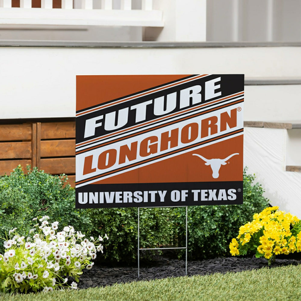 University of Texas Coroplast Yard Sign, Future Student, Collegiate, Home