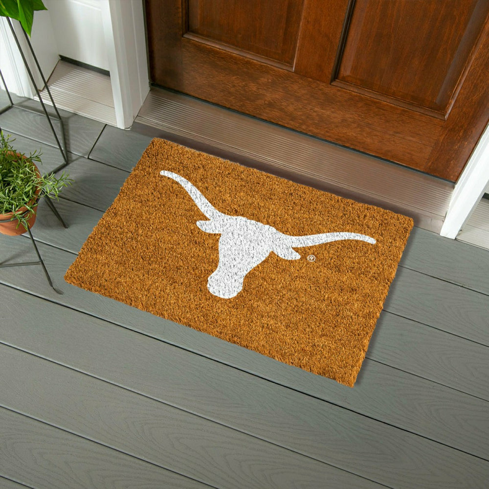Coir Mat, 16"x28", University of Texas, Collegiate
