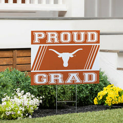 University of Texas Coroplast Yard Sign Graduate, Collegiate, Home