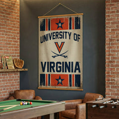 University of Virginia, Canvas Wall Tapestry, Large, 54x36, Collegiate, Home