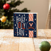 University of Virginia Block, Holiday, 6x6, Collegiate, Home