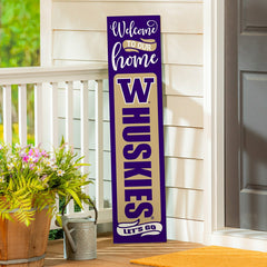 Universitiy of Washington 47" Double Sided Leaner, Halloween, Collegiate, Home