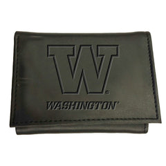 University of Washington, Tri-Fold Wallet, Black, Collegiate, Home