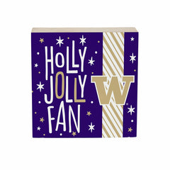 University of Washington Block, Holiday, 6x6, Collegiate, Home