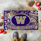 University of Washington Holiday PVC Mat, 28"x16", Collegiate