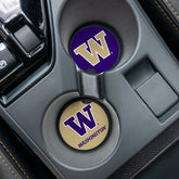 University of Washington Car Coaster Set, 2pc, Collegiate, Home