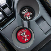 University of Wisconsin-Madison Car Coaster Set, 2pc, Collegiate, Home