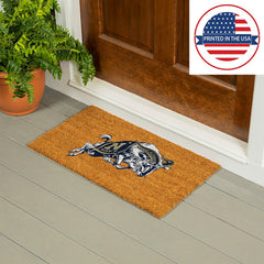 Coir Mat, 16"x28", US Naval Academy, Collegiate