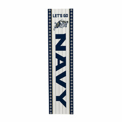 47" Double Sided Leaner, US Naval Academy, Christmas, Collegiate, Home