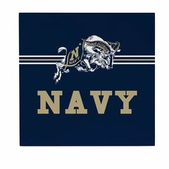 US Naval Academy Wood Wall Sign, 12x12, Collegiate, Home