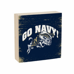 US Naval Academy Plock, Down Home Fans, 6x6, Collegiate, Home