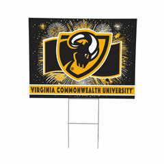 Virginia Commonwealth University Yard Sign, Patriotic, Collegiate, Home