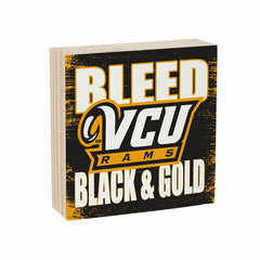 Virginia Commonwealth University Plock, Down Home Fans, 6x6, Collegiate, Home