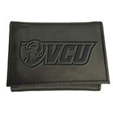Virginia Commonwealth University (VCU), Tri-Fold Wallet, Black, Collegiate, Home