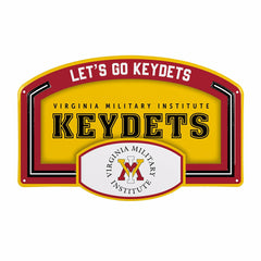 Virginia Military Institute USA Embossed Steel Wall Sign, 11" x 17", Collegiate, Home