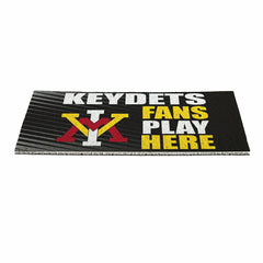 Virginia Military Institute Fan Mat, 28"x16", Collegiate