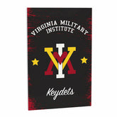 Virginia Military Institute Wood Wall Sign, 16x24, Collegiate, Home