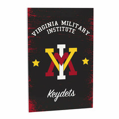 Virginia Military Institute Wood Wall Sign, 16x24, Collegiate, Home