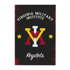 Virginia Military Institute Wood Wall Sign, 16x24, Collegiate, Home