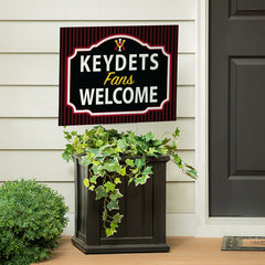 Virginia Military Institute Coroplast Yard Sign, "Fans Welcome", Collegiate, Home