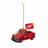 Virginia Tech Rally Truck Ornament, Set of 2, Collegiate, Home