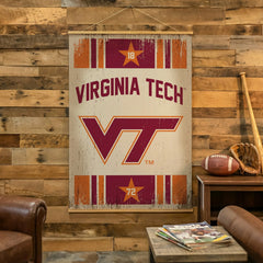 Virginia Tech, Canvas Wall Tapestry, Large, 54x36, Collegiate, Home