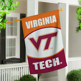 Virginia Tech Suede Flag, House, Collegiate, Home