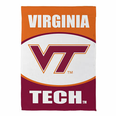 Virginia Tech Suede Flag, House, Collegiate, Home