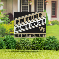 Wake Forest University Coroplast Yard Sign, Future Student, Collegiate, Home
