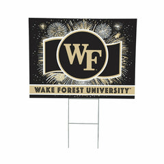 Wake Forest University Yard Sign, Patriotic, Collegiate, Home