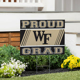 Wake Forest University Coroplast Yard Sign Graduate, Collegiate, Home