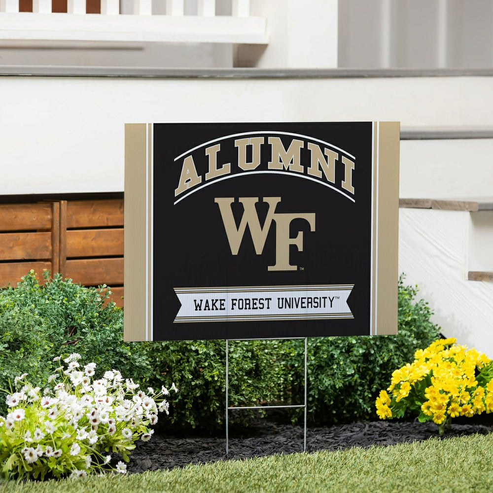 Wake Forest University Coroplast Yard Sign Alumni, Collegiate, Home